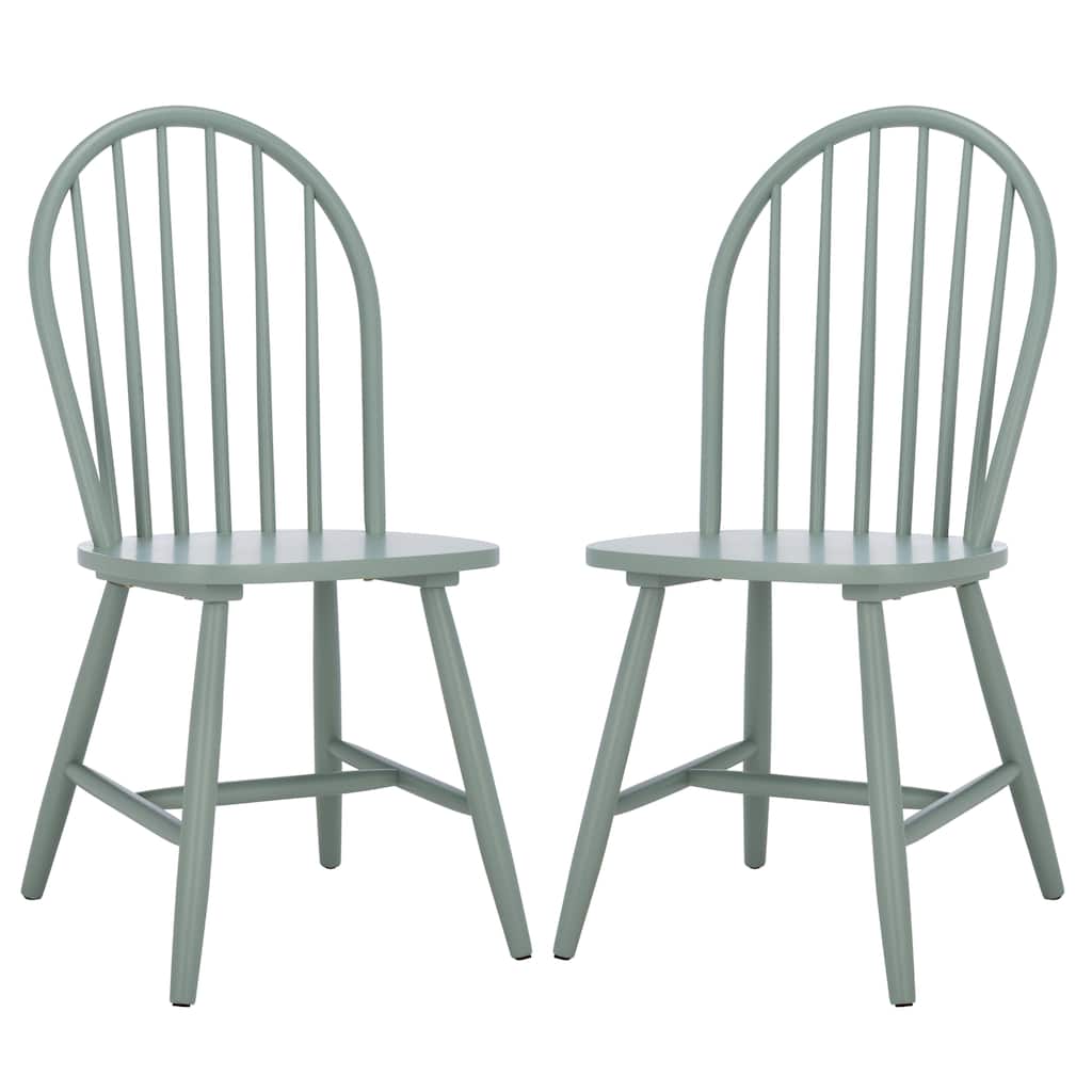 SAFAVIEH HOME Omaha Dining Chair (Set of 2) - 18"W x 18"D x 36"H
