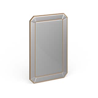 Allan Andrews Leopold Rectangle Wall Mirror - 36" H x 24" W