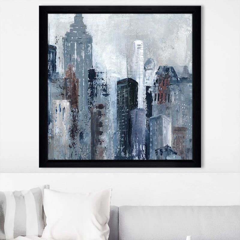 "City Mood" by Carol Robinson II Print on Acrylic
