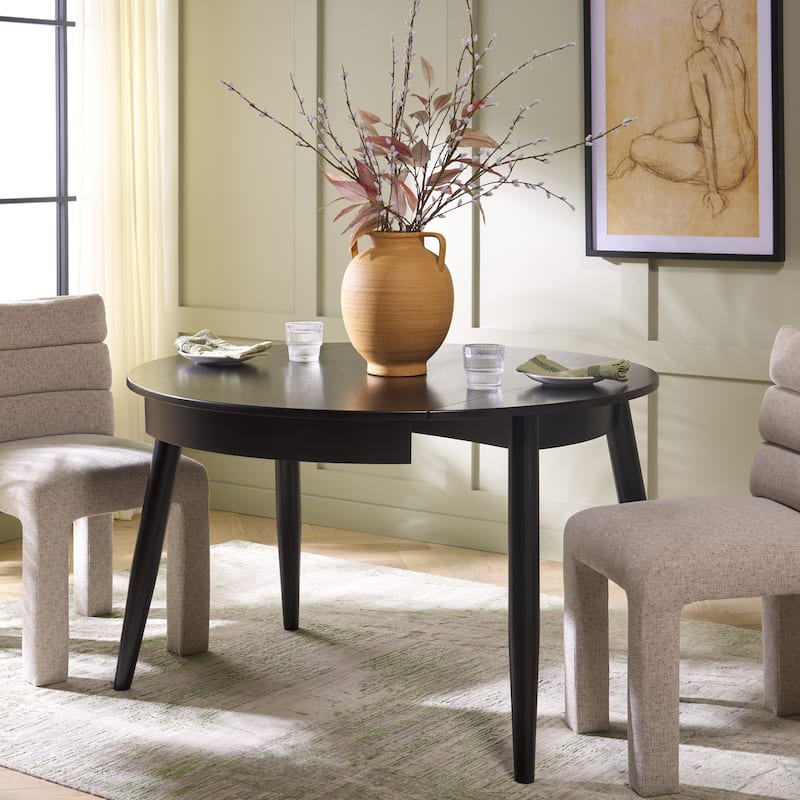 SAFAVIEH Home Malakai Folding Round Dining Table - 47"W x 47"D x 29"H