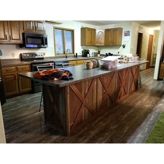 Halfy Round Seat Counter-to-Bar Height Adjustable 360 Degree Swivel Metal Stool