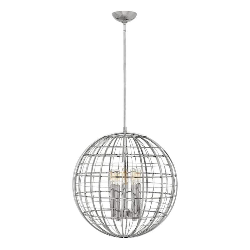 Hinkley Lighting Terra 5 Light 19" Wide Pendant - Polished Nickel