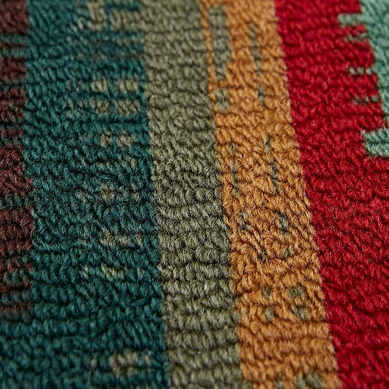 Mohawk Home New Wave Multicolor Boho Stripe Area Rug