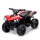 preview thumbnail 2 of 23, 6V Kids Electric Ride-On Car, Battery Powered Quad for Children Ages 3-8 Red