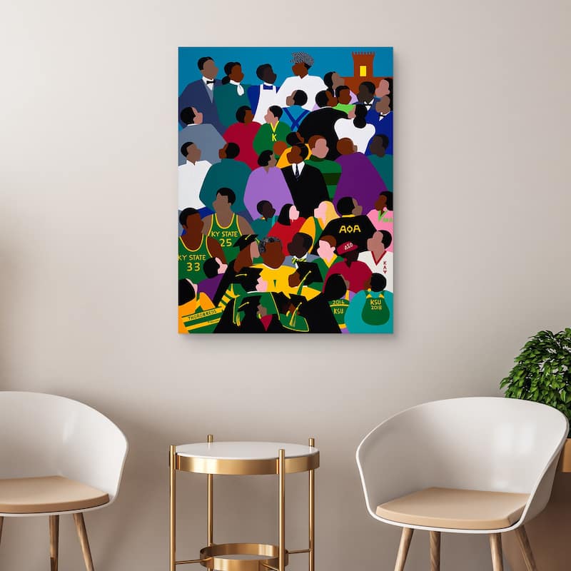 Onward and Upward by Synthia SAINT JAMES Canvas Art Print