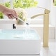 preview thumbnail 8 of 30, Bathroom Faucet for Bathroom Sink, Single Hole Bathroom Faucet Modern Single Handle Vanity Basin Faucet