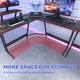 L-Shaped Gaming Desk Computer Corner Desk Office Writing Desk