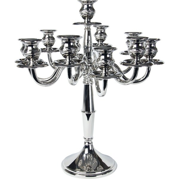 Candelabra Silver Plated 11 Branch 14"
