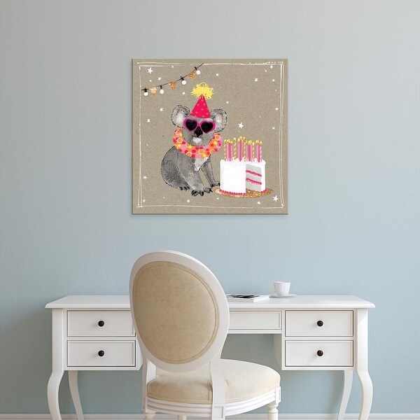 Easy Art Prints Hammond Gower's 'Fancy Pants Zoo XII' Premium Canvas Art