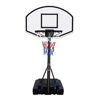3.1-4.7ft Outdoor Portable Poolside Swimming Pool Basketball Hoop System