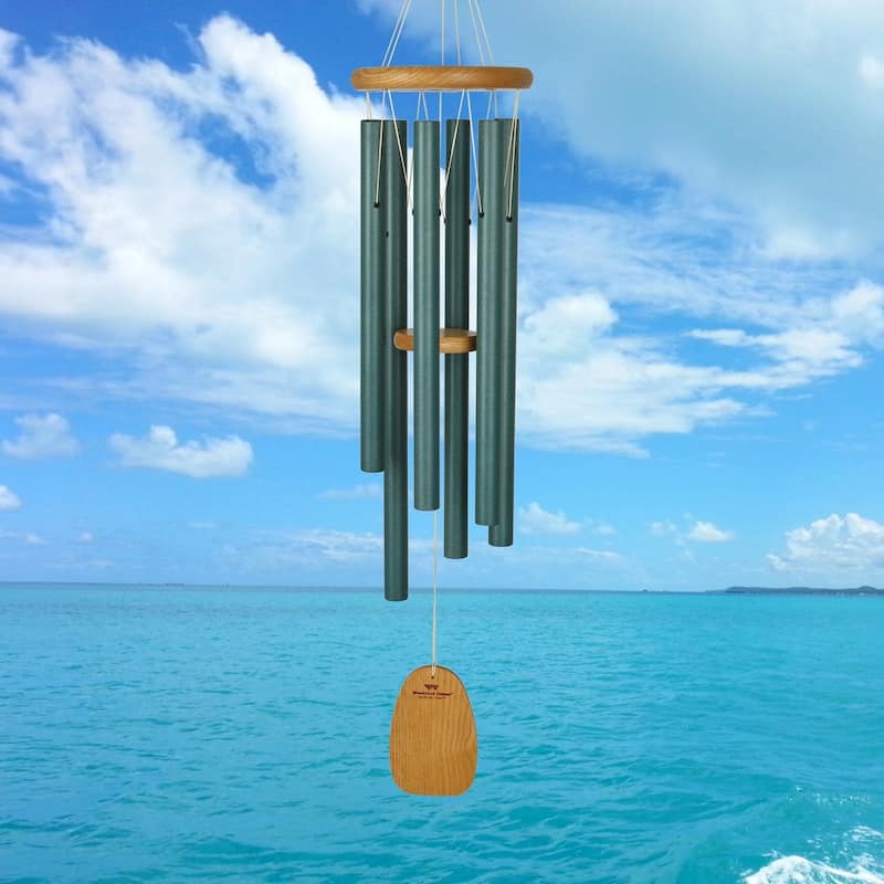Woodstock Seascapes Seafoam Green Wind Chime