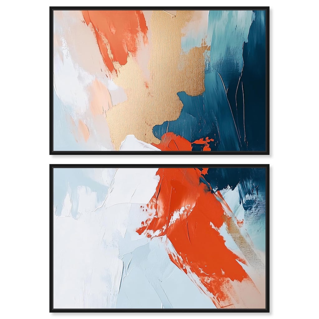 Bold and Bright III Canvas Set of 2 by Art Remedy