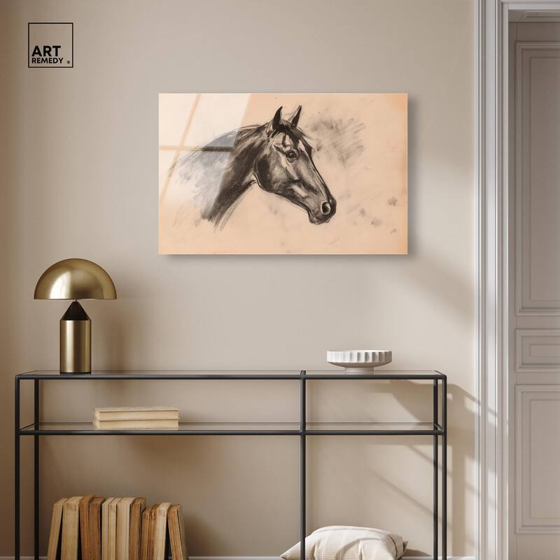 Strong side Acrylic by Art Remedy, Ready to Hang