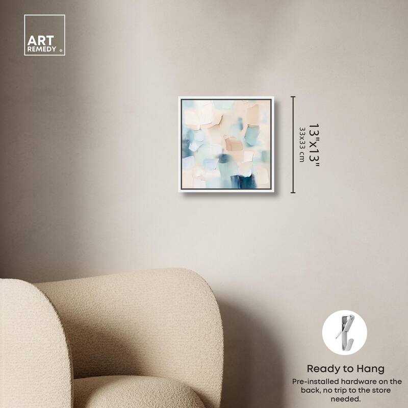 Celadon Haze II Canvas by Art Remedy