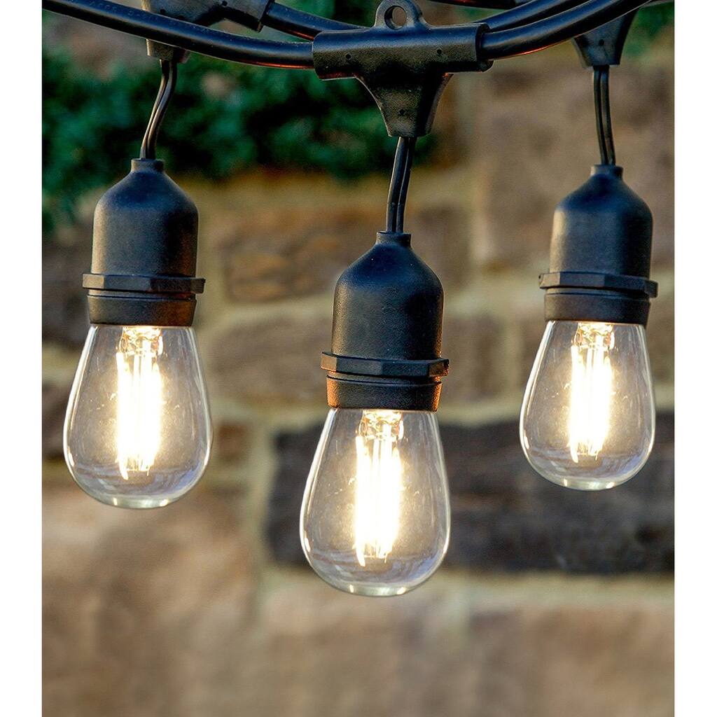 Brightech 2-Watt S14 Dimmable E26 LED Vintage Edison Light Bulb 2700K (15-Pack) - Soft White