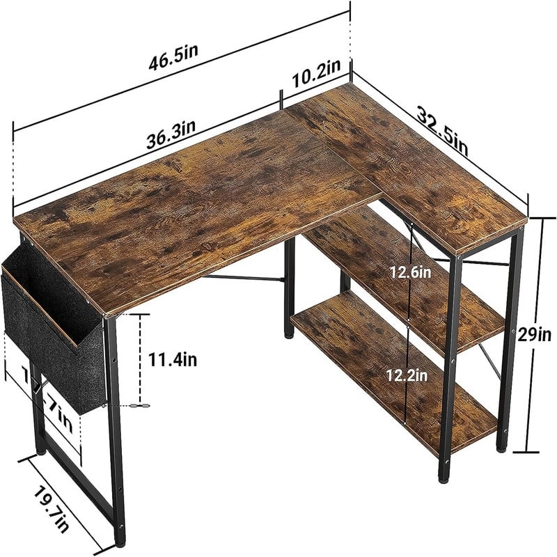 Small L Shaped Computer Desk
