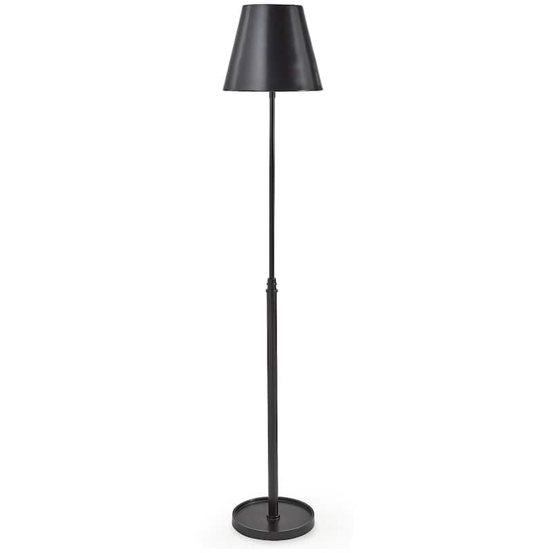 Signature Design by Ashley Wimner Black Floor Lamp - 11.88" W x 11.88" D x 63.25" H