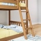 preview thumbnail 7 of 38, Max and Lily Classic Twin over Twin Low Bunk with Easy Slide