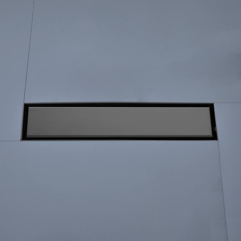 Topcraft 12-inch Stainless Steel Linear Floor Drain