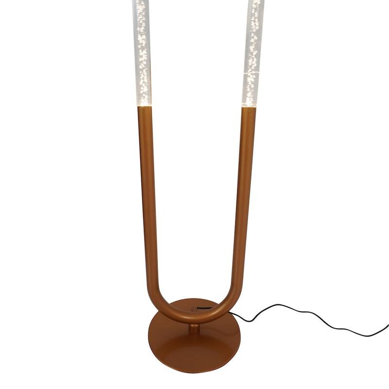 Contemporary Floor Lamp, LED Standing Light for Living Room Centerpiece, Bedroom & Office Lighting, LED Floor Lamp 110-120V