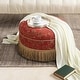 preview thumbnail 53 of 91, Yolanda 24" Upholstered Round Accent Ottoman