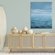 preview thumbnail 10 of 8, Stupell Clouds over Sea Waves Canvas Wall Art Design By Grace Popp