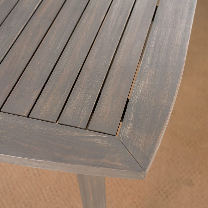 Outdoor Square Acacia Wood Table