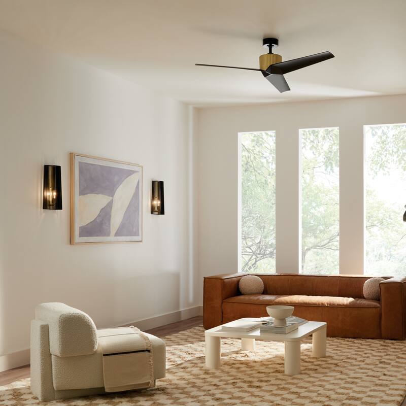 Kichler Lighting Almere 56 inch Indoor Ceiling Fan with Wall Control