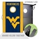 preview thumbnail 4 of 5, West Virginia NCAA Compact 2x3 Tailgate Cornhole Board Set
