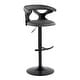 preview thumbnail 28 of 141, Carson Carrington Viby Adjustable Bar Stool with Rounded T Footrest (Set of 2)