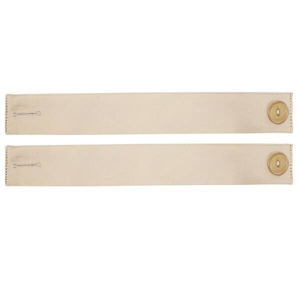 Polyester Fabric Curtain Tiebacks with Buttons Bed Bath & Beyond