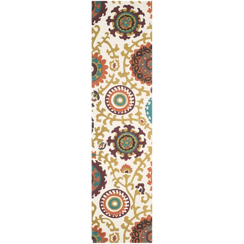 SAFAVIEH Handmade Cedar Brook Izetta Modern Cotton Rug