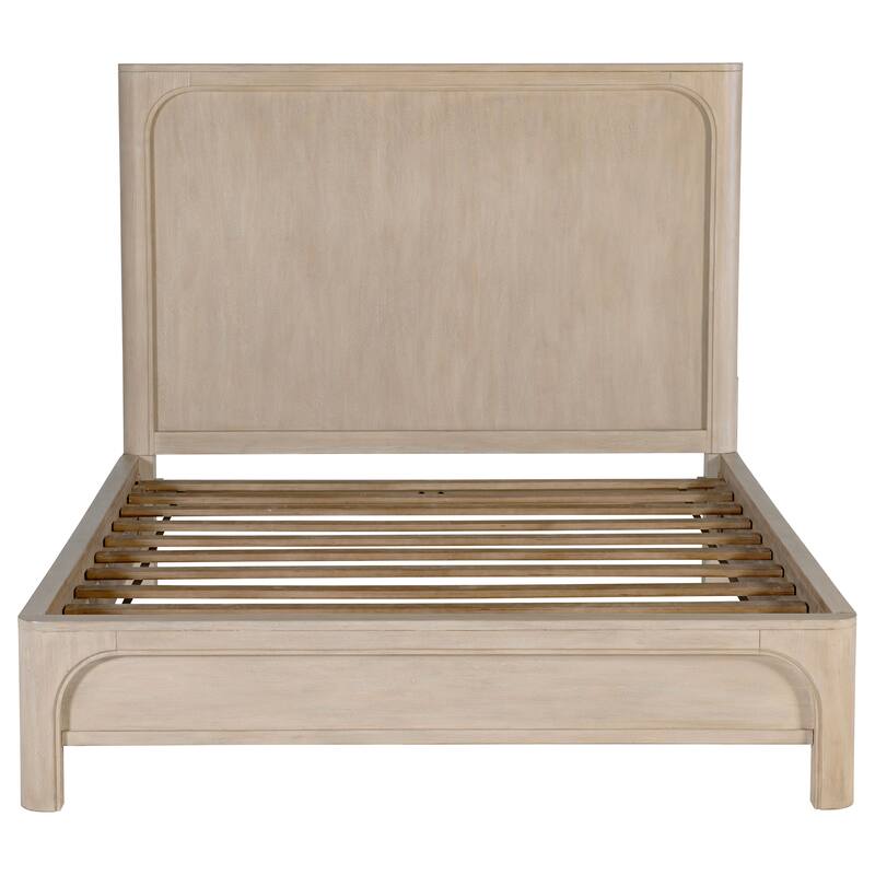 Solano 55-inch Panel Bed Weathered Mango