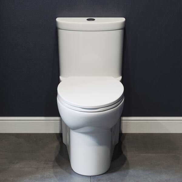 Shop Swiss Madison Sublime One Piece Elongated Toilet Dual Flush