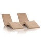 preview thumbnail 41 of 48, Aqua Outdoors In-Pool Chaise Lounge Chairs for 0-9 In. of Water - All Weather Resistant, No Plugs/Tools Needed - (Set of 2)