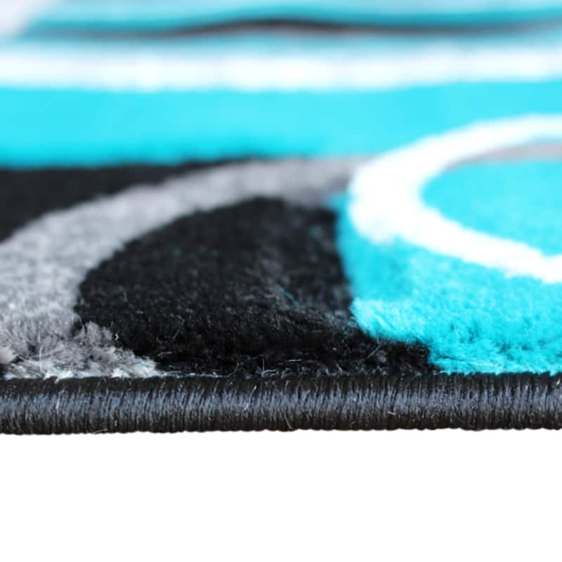 Modern Geometric Design Abstract Area Rug
