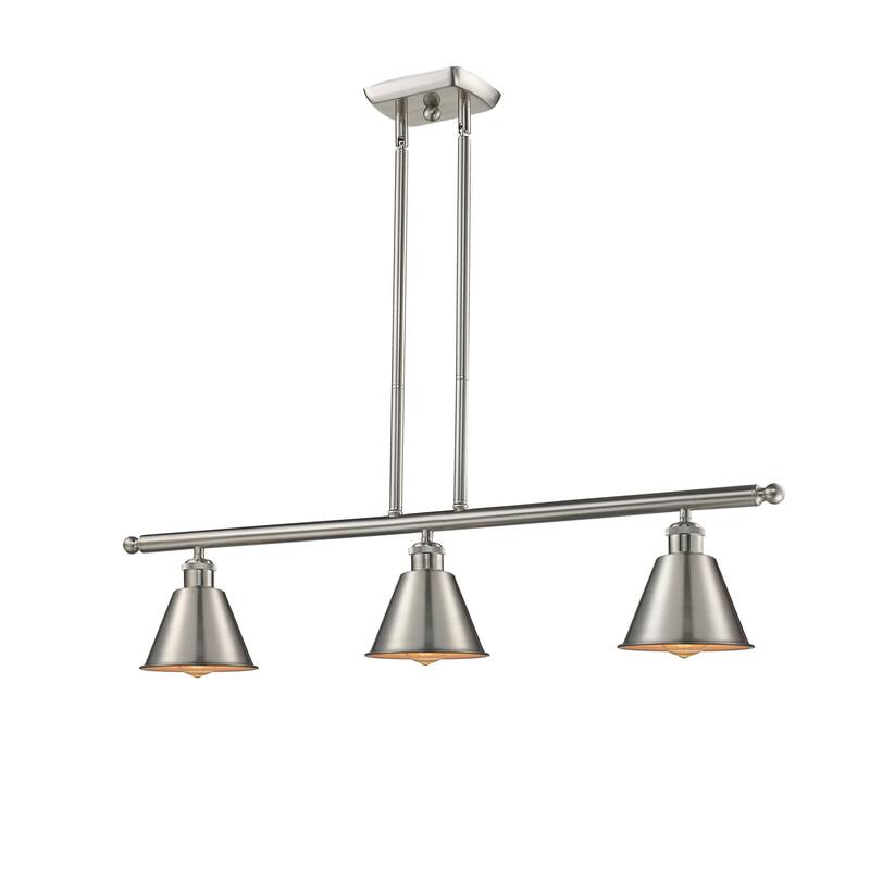Innovations Lighting Smithfield 3 Light 36" Wide Linear Chandelier