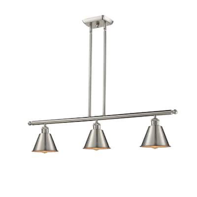 Innovations Lighting Smithfield 3 Light 36" Wide Linear Chandelier