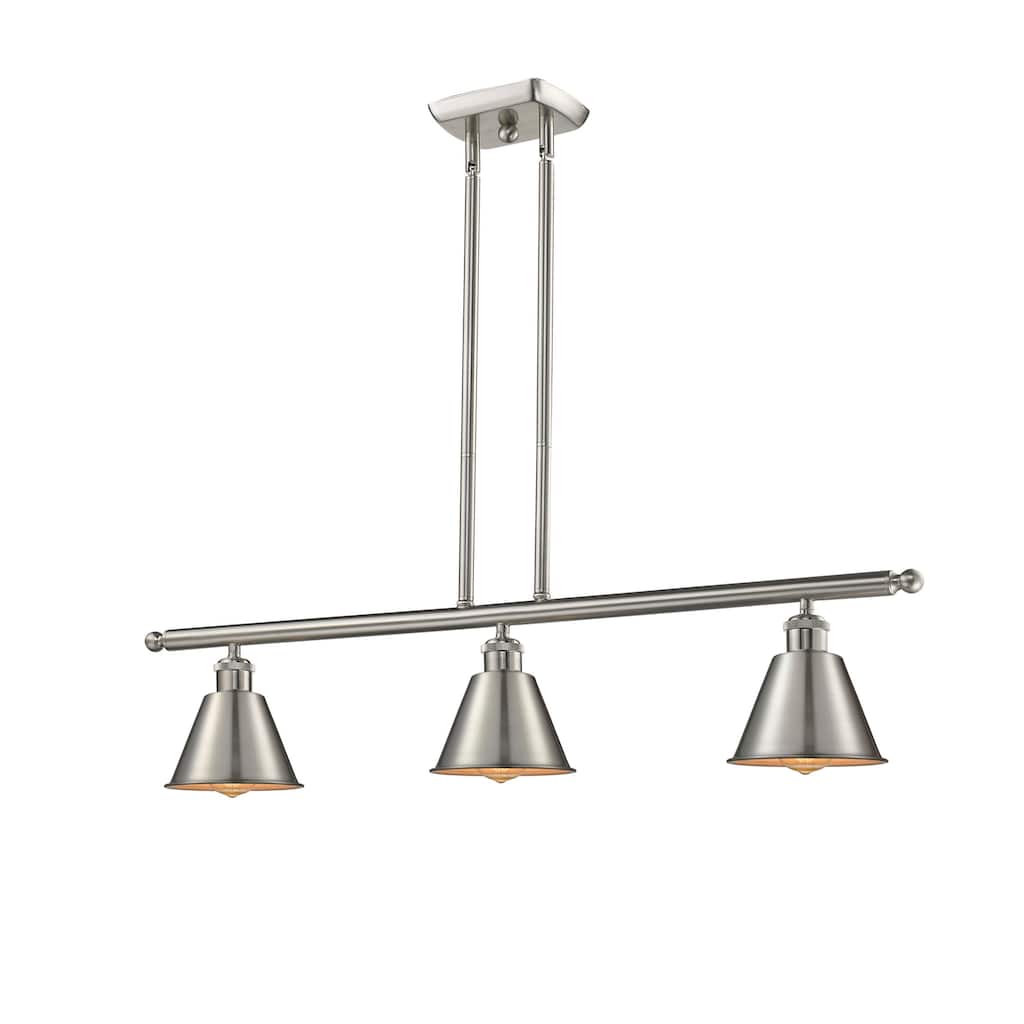 Innovations Lighting Smithfield 3 Light 36" Wide Linear Chandelier