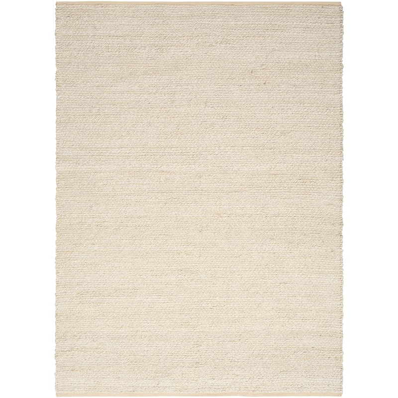 Nourison Natural Jute Indoor only Solid Area Rug