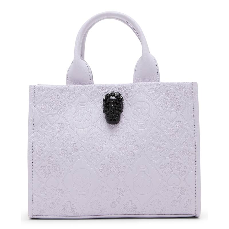 Betsey Johnson Embossed Crossbody Satchel Bag