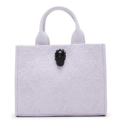 Betsey Johnson Embossed Crossbody Satchel Bag