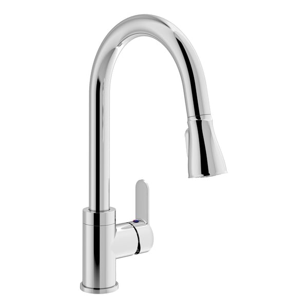 Symmons S-6710-PD-1.5 Identity 1.5 GPM Single Hole Pull Down Kitchen Faucet - Polished Chrome