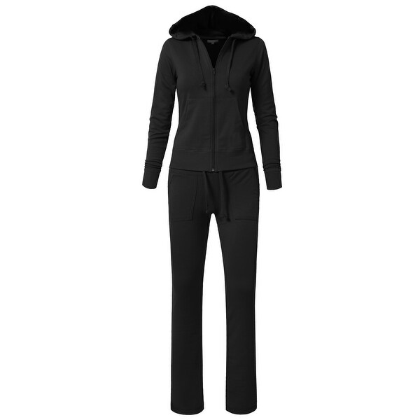 NE PEOPLE Womens Hoodie and Sweatpants Tracksuit Set