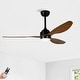 preview thumbnail 34 of 39, 52" Ceiling Fan with Lights, Quiet DC Motor 3 ABS Blade Ceiling Fans, 6 Speed Levels, Reversible Ceiling Fan