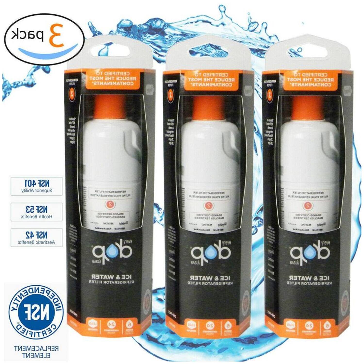 EveryDrop EDR2RXD1 Ice and Water FILTER 2 P9RFWB2L (Pack of 3) 3