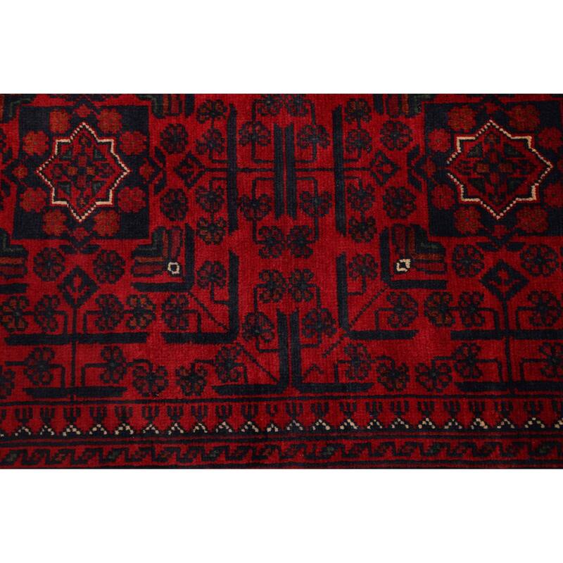 ECARPETGALLERY Hand-knotted Finest Khal Mohammadi Red Wool Rug - 5'9 x 7'11