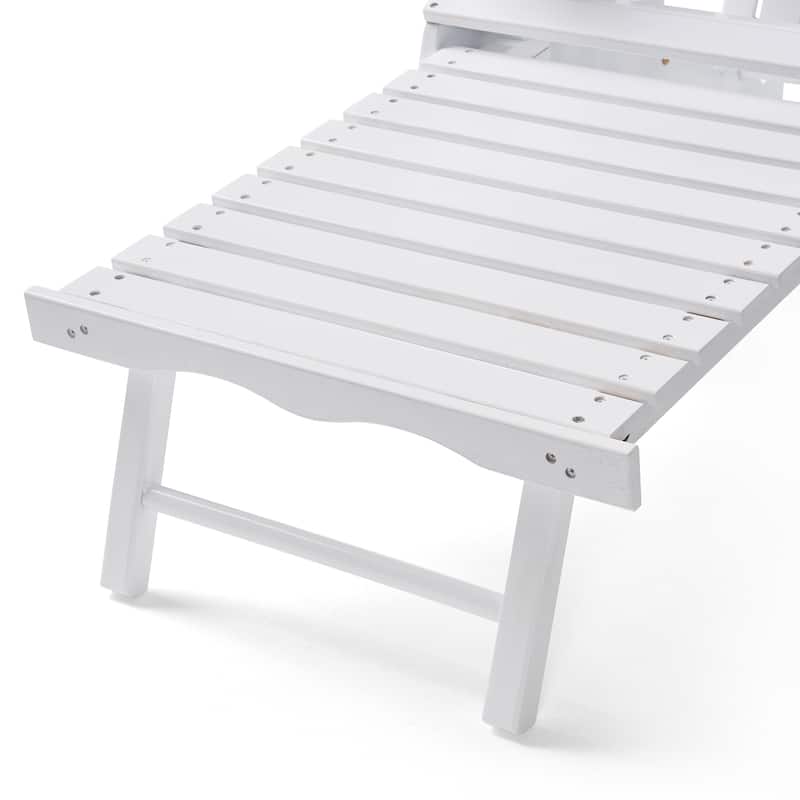 Hayle Reclining Wood Adirondack Chair (Set of 2) by Christopher Knight Home