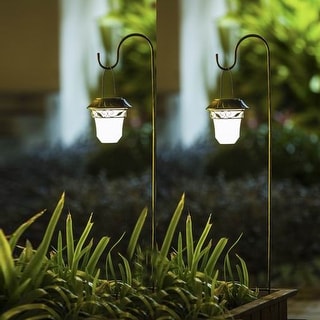 shepherds hook solar path lights