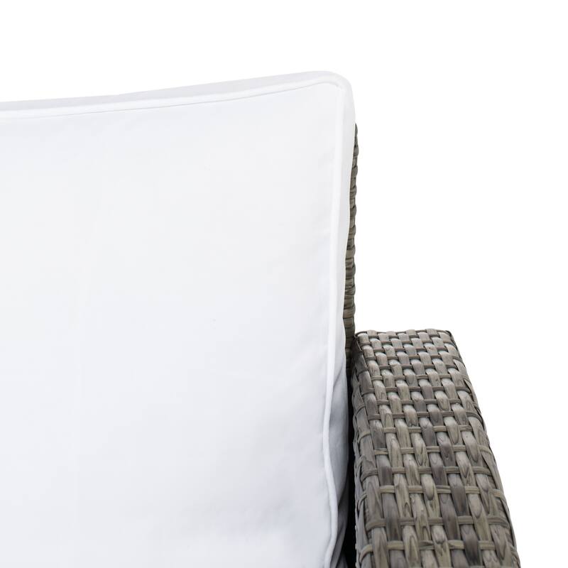 SAFAVIEH Outdoor Living Nyra 4-Piece Patio Dining Set - 70"W x 32"D x 27"H